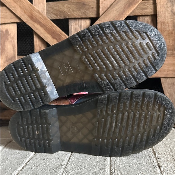 Dr. Martens Women's Size 5 1460 Softy T Colorful Tie Dye Lace Up Boots (50) - Picture 8 of 9